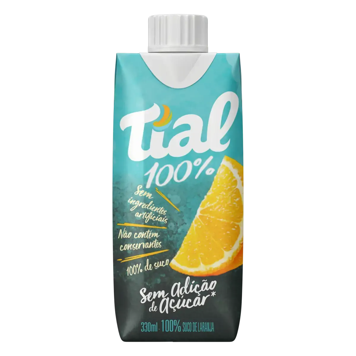 Suco Laranja Tial 100 Caixa 330ml