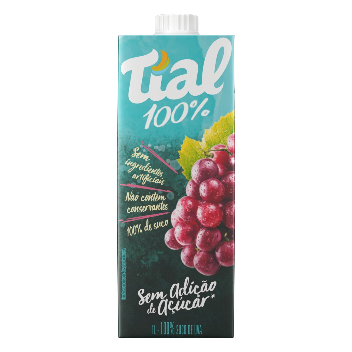 Suco Uva E Pera Tial 100 Caixa 1l