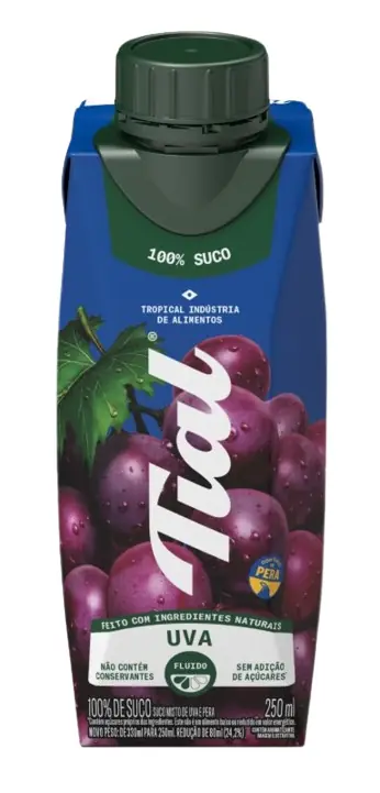 Suco Uva Tial Caixa 250ml