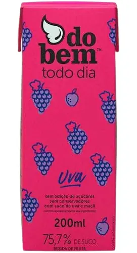 Suco Uva Do Bem Caixa 200ml