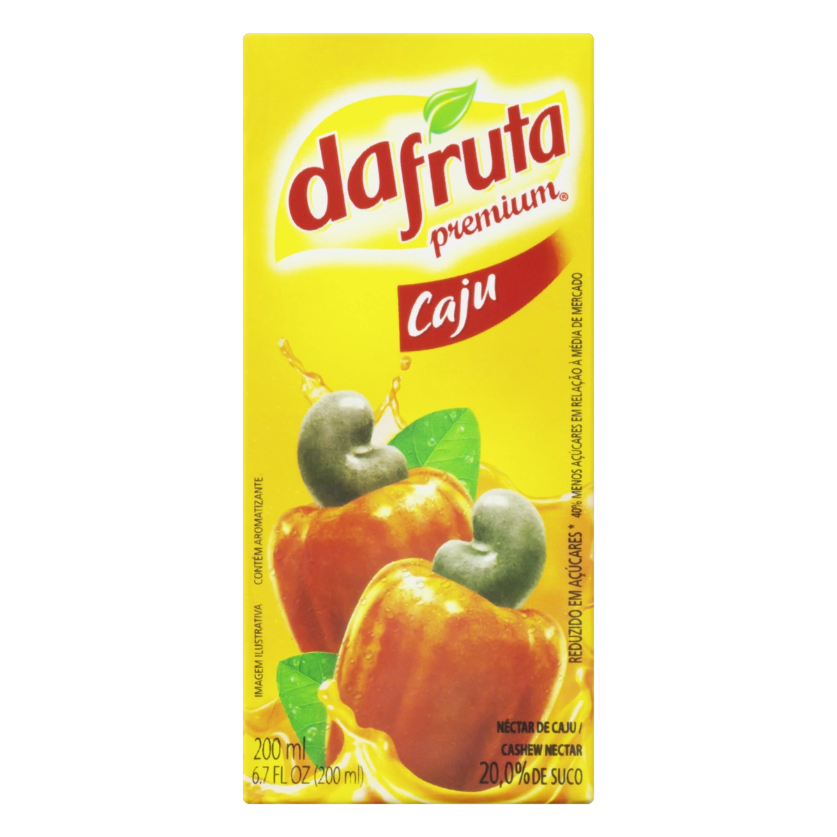 Néctar Caju Dafruta Caixa 200ml