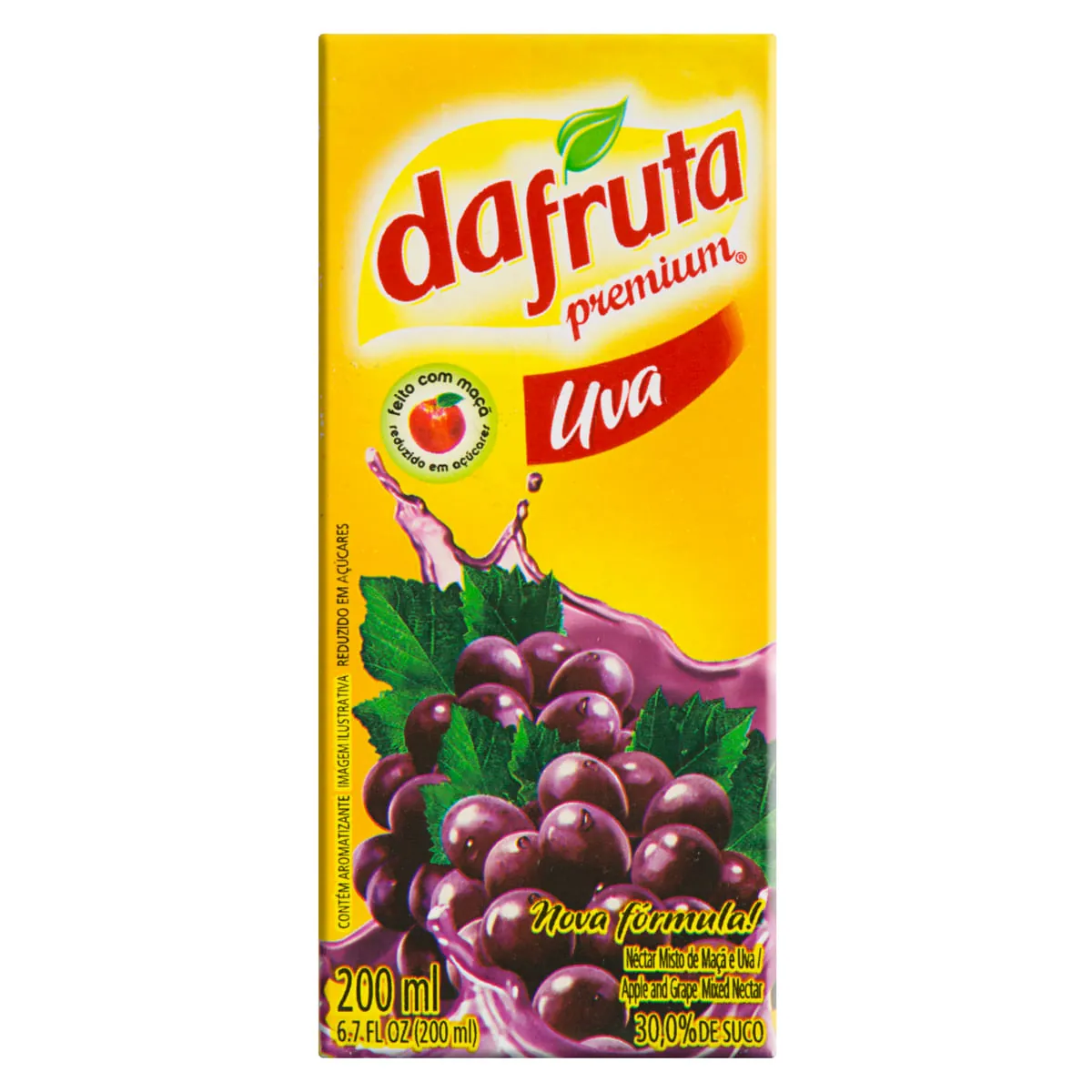 Néctar de Uva Dafruta Premium 200 ml caixa