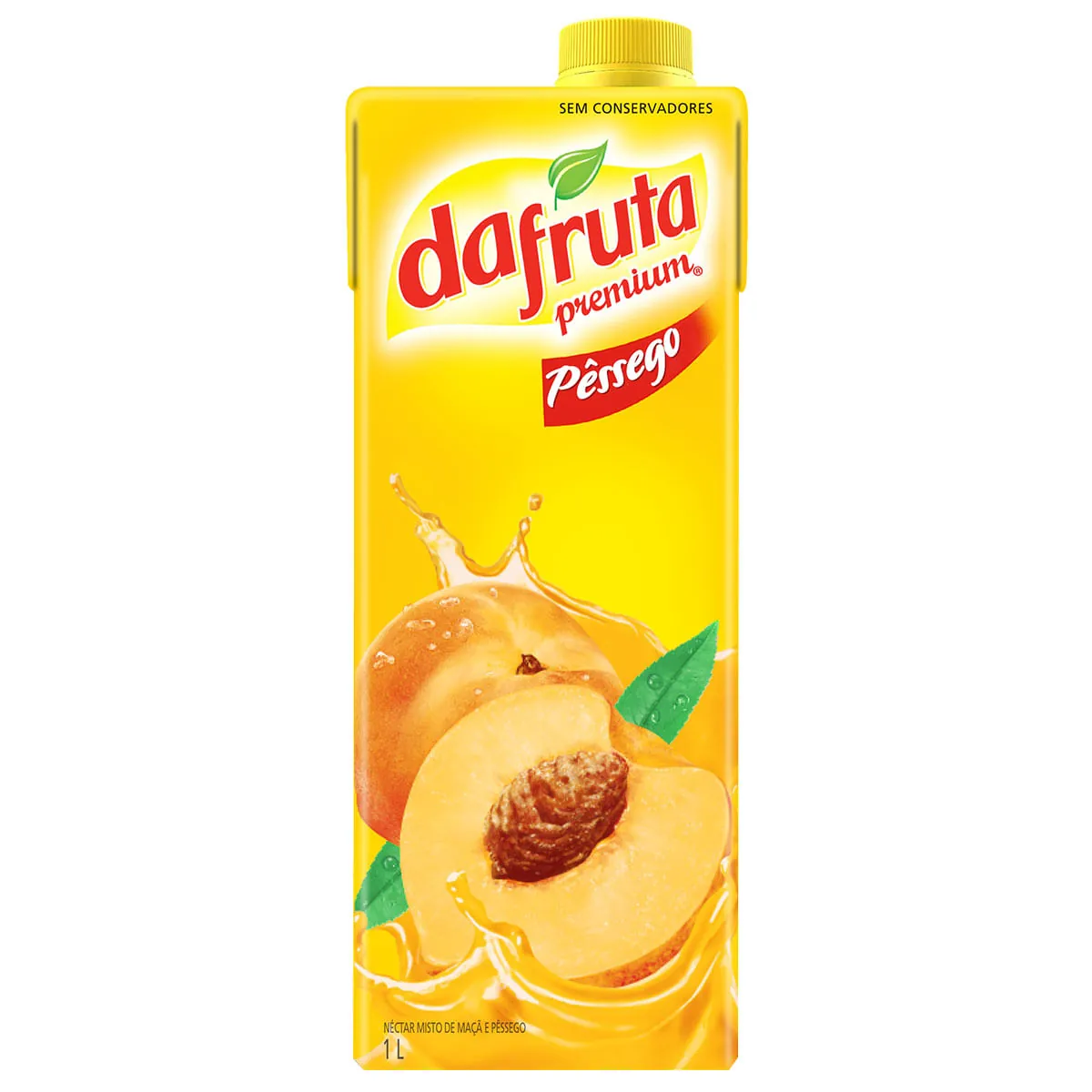 Néctar de Pêssego Premium Da Fruta 1 Litro