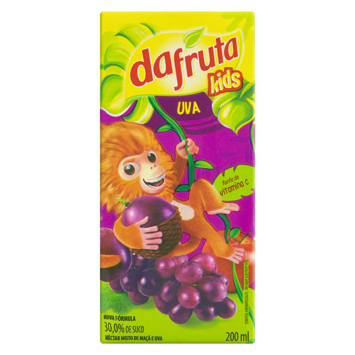 Néctar Uva Dafruta Kids Caixa 200ml