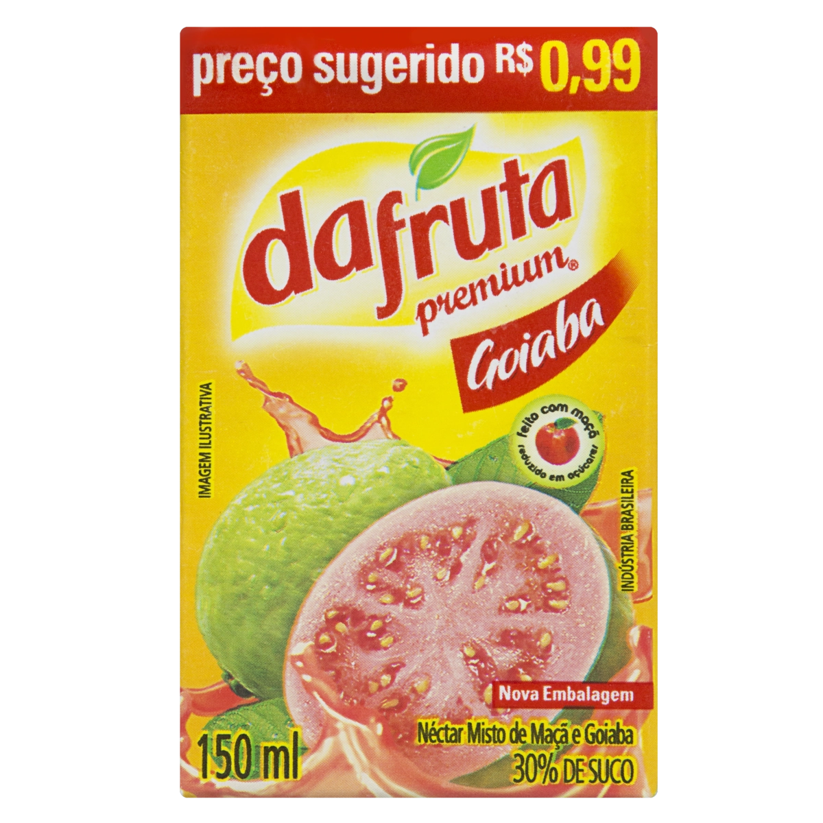 Néctar Goiaba Dafruta Premium Caixa 150ml