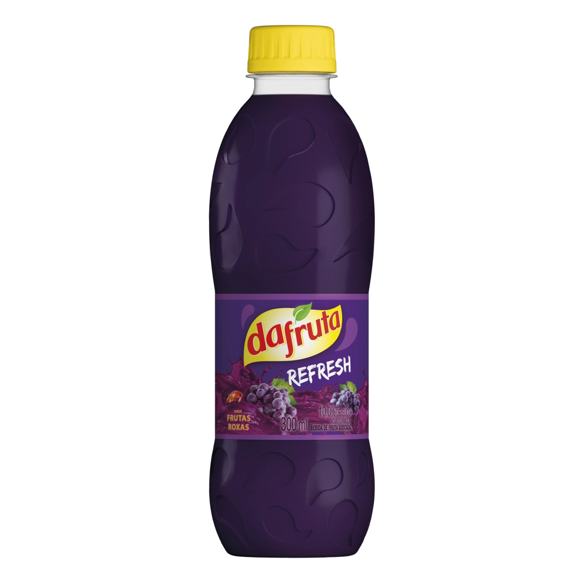 Bebida Adoçada Frutas Roxas Dafruta Refresh Garrafa 300ml