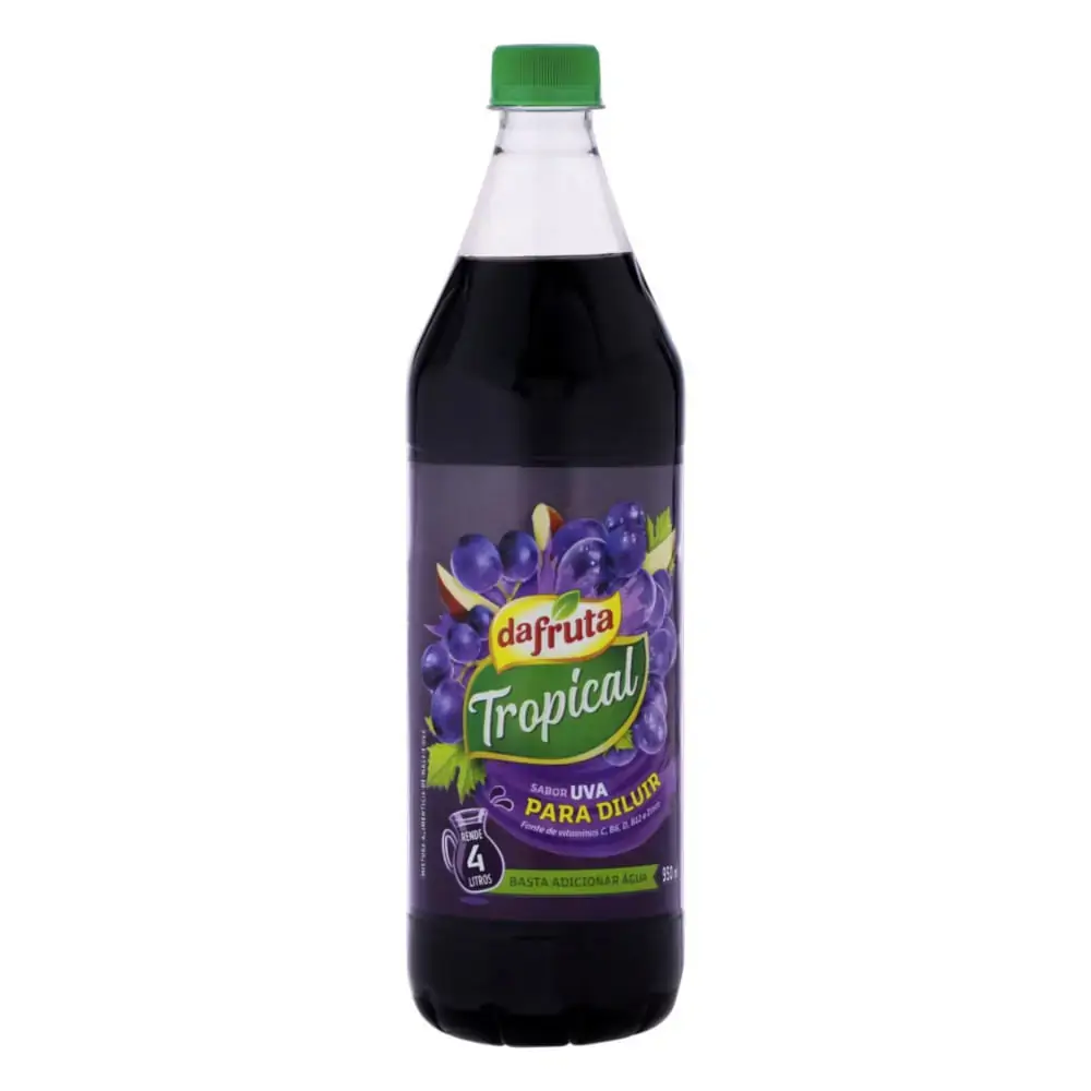Suco Para Diluir Uva Dafruta Tropical Garrafa 950ml