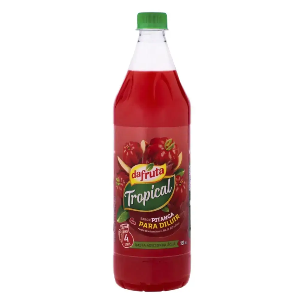 Suco Para Diluir Pitanga Dafruta Tropical Garrafa 950ml