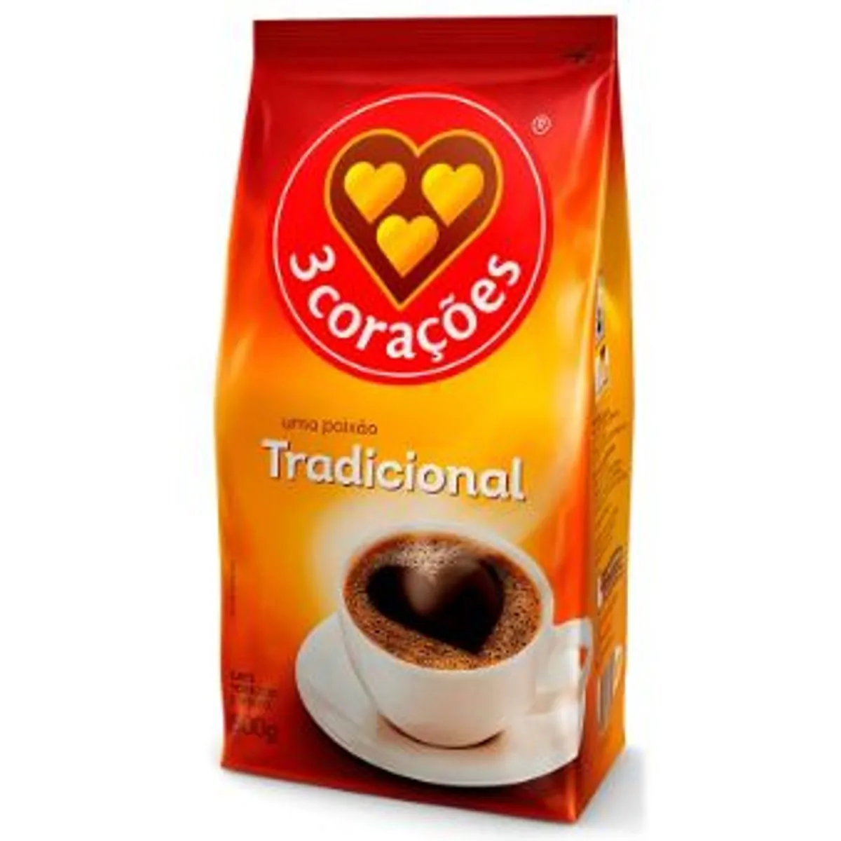 Café em Pó Tradicional 3 Corações 500g