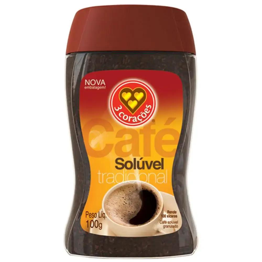 Café Solúvel 3 Corações