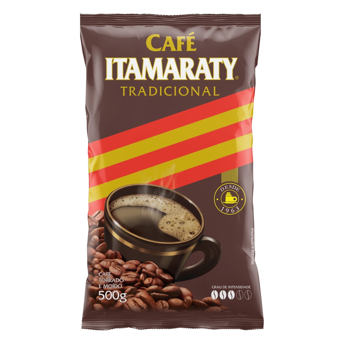Café Torrado E Moído Tradicional Itamaraty Pacote 500g