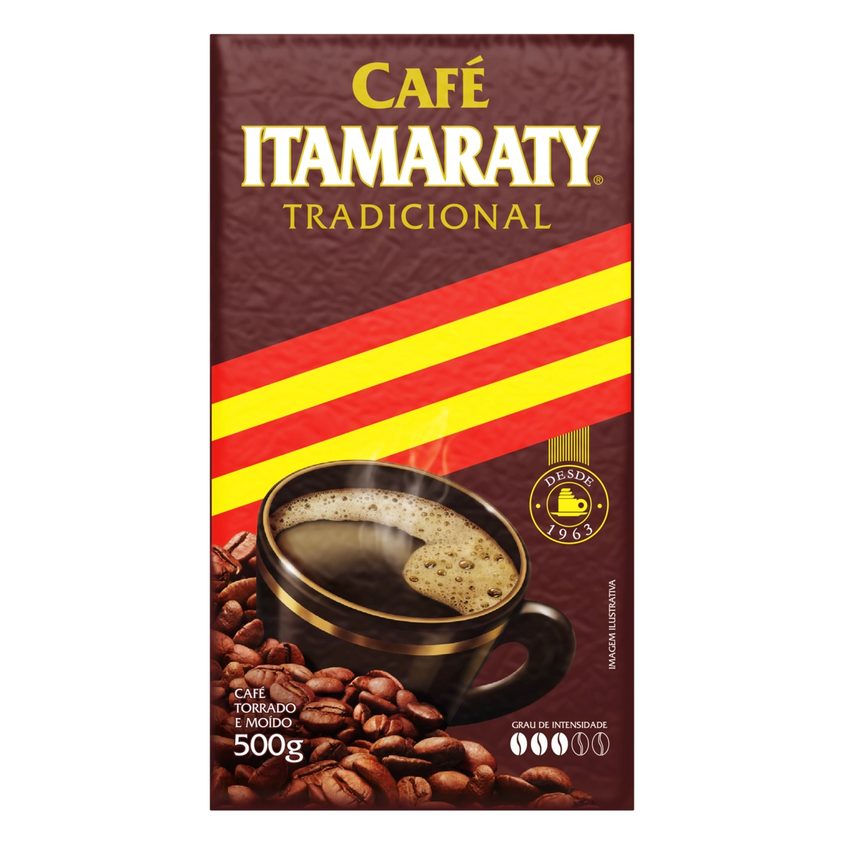 Café Torrado E Moído A Vácuo Tradicional Itamaraty Pacote 500g