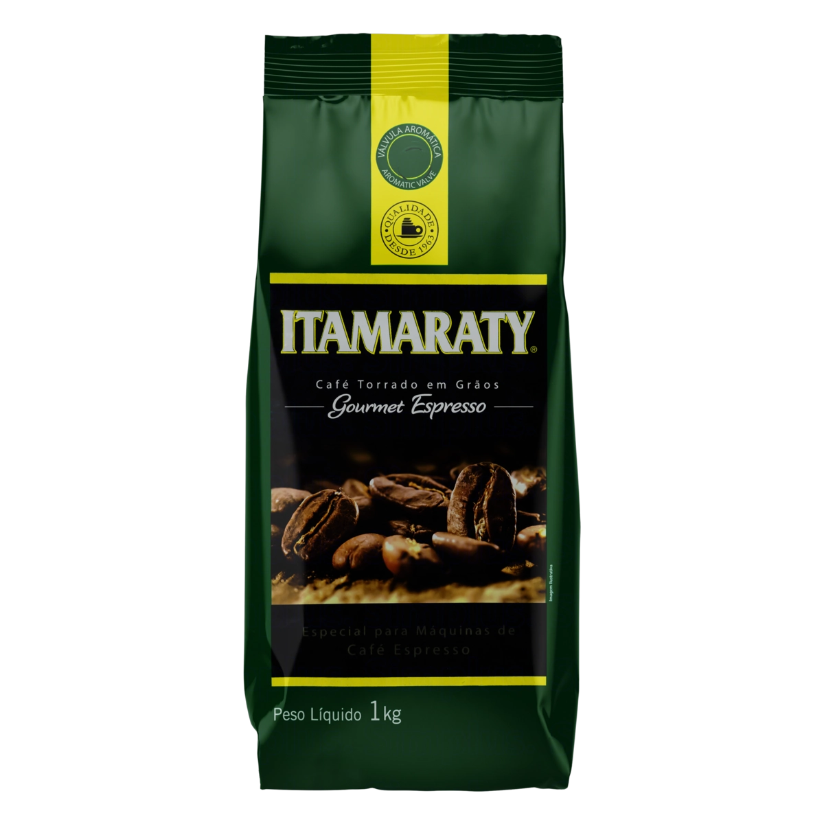 Café Torrado Em Grãos Espresso Itamaraty Gourmet Pacote 1kg