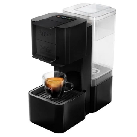 Maquina De Cafe Expresso Tres S26 Pop Preto Tre Coracoes