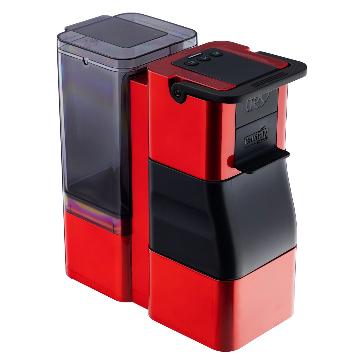 Máquina De Café Espresso Automática Vermelha S27 Pop Plus 1,3l Tres 220v