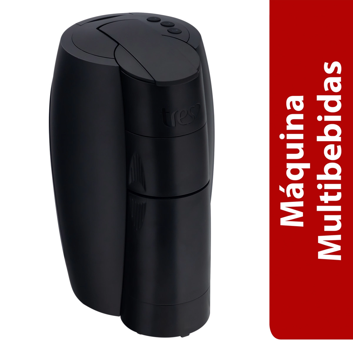 Máquina De Café Espresso Automática Preta Fosca G1 Lov 950ml Tres 127v