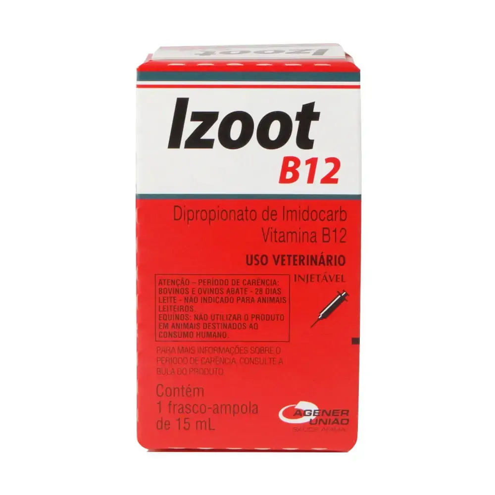 Izoot B12 Injetável 15Ml Único