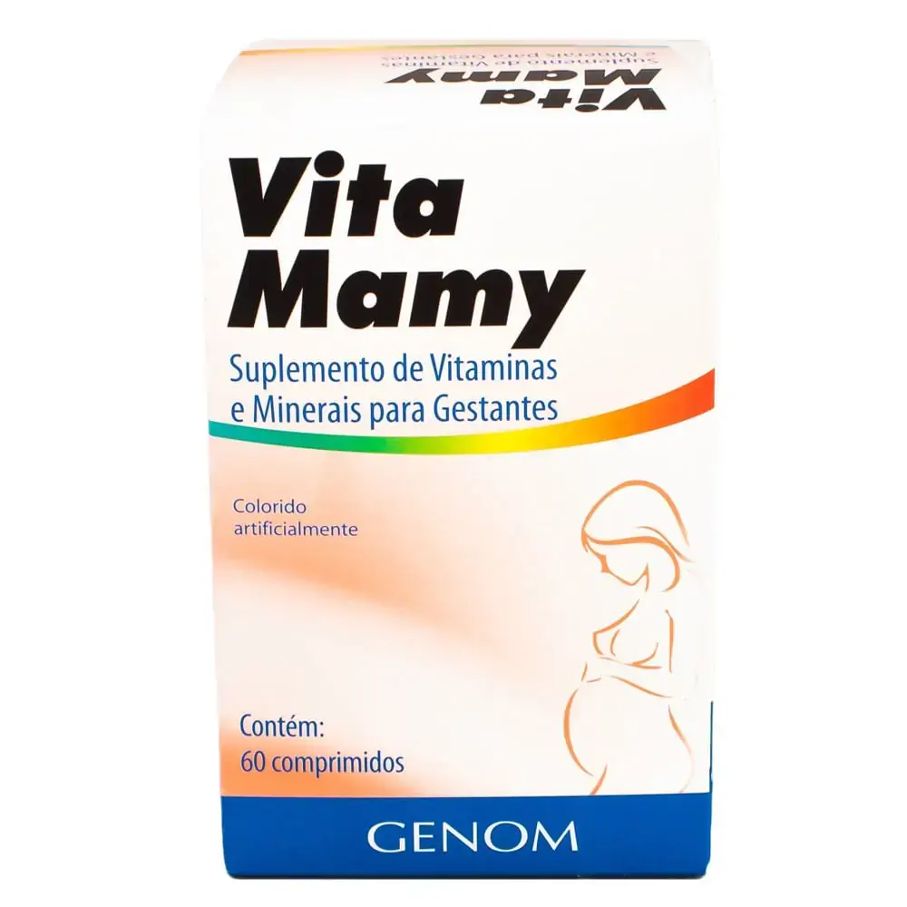Vita Mamy 60 Comprimidos Revestidos 60 Comprimidos União Química Similar