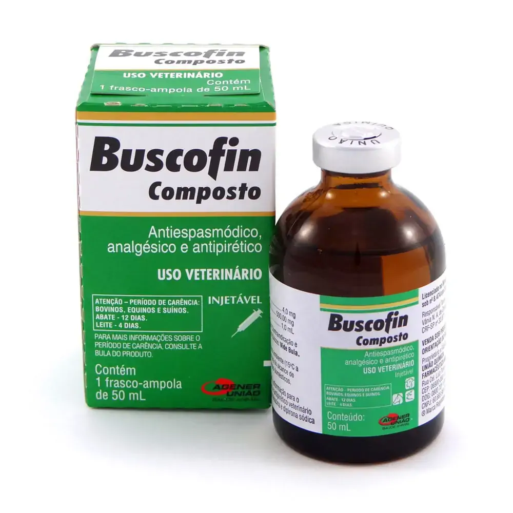 Buscofin Inj 50ml Uniao Quimica