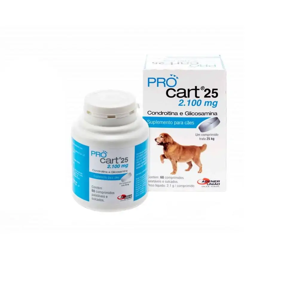 Pro Cart 25 60 Comprimidos Agener