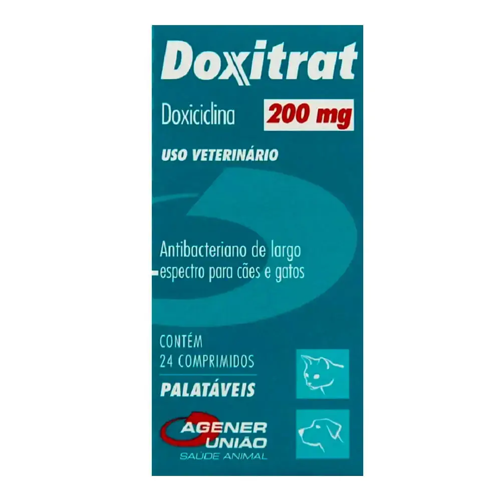 Doxitrat 200mg 24 Comp Agener