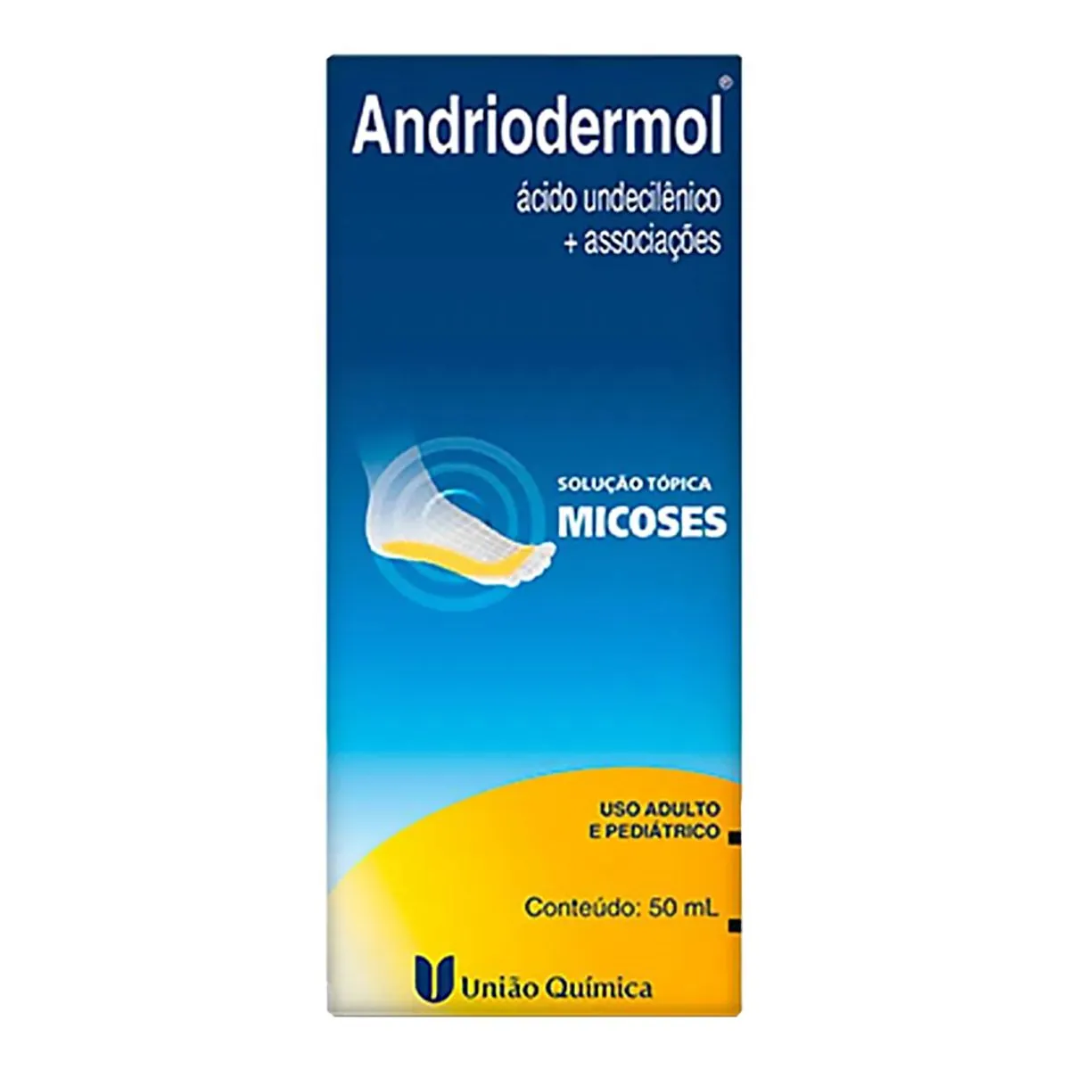 Andriodermol União Química Caixa 50ml