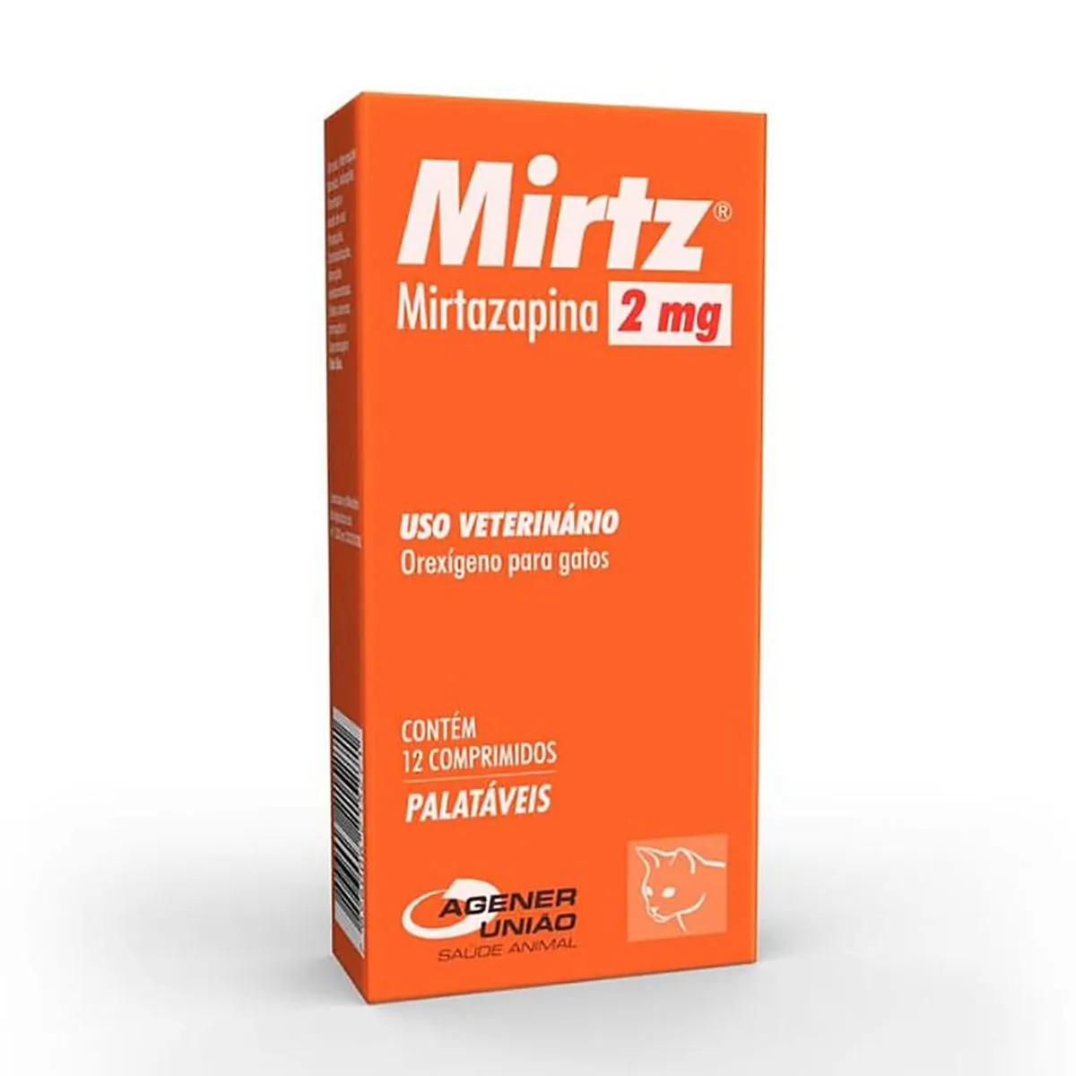 Med Mirtz Para Gatos 2mg 12 Compr 2mg