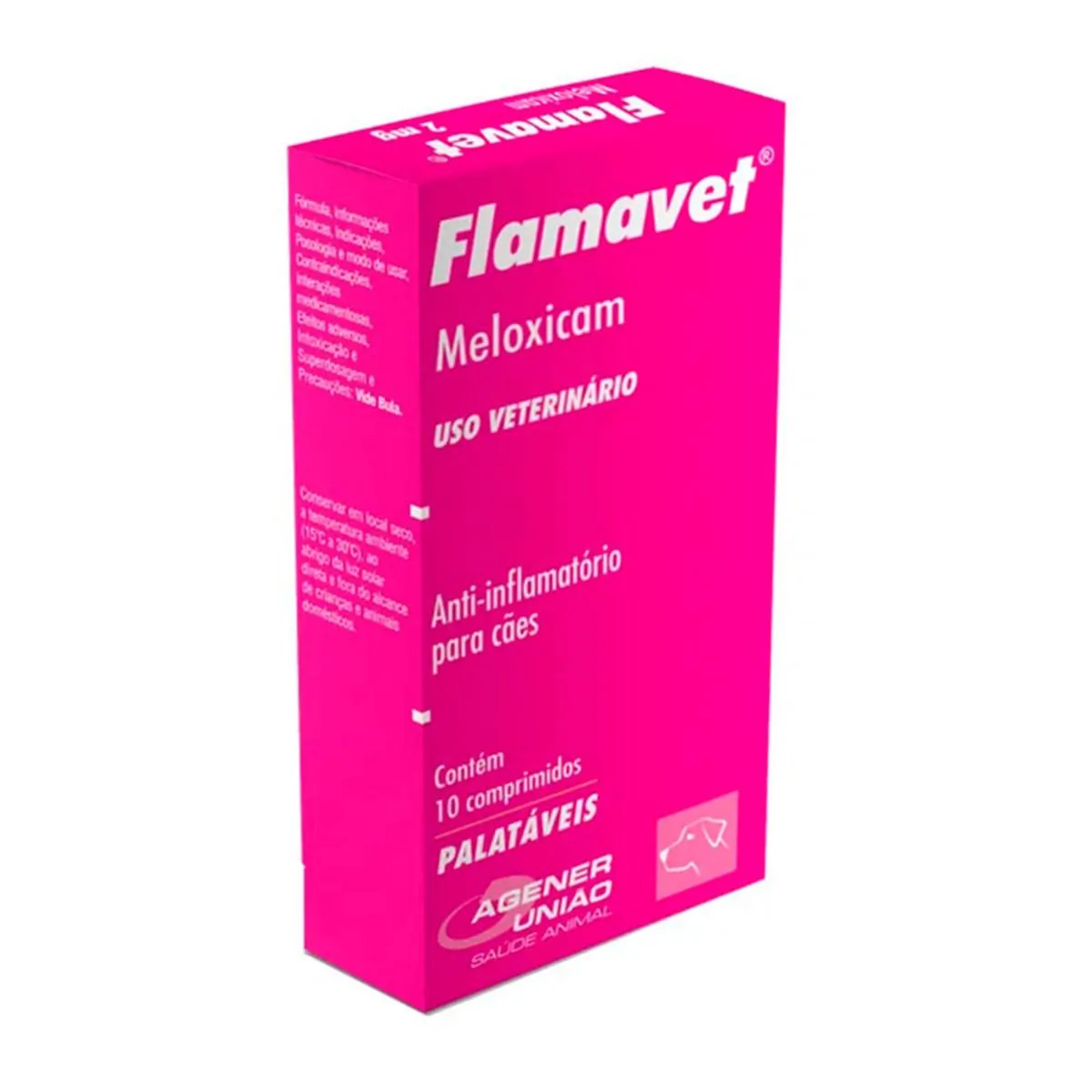 Anti-inflamatório Flamavet Cães Agener 0,5mg
