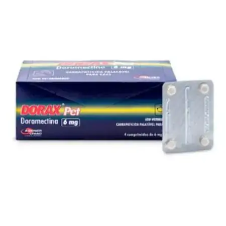 Dorax Pet 6mg 4 Comp