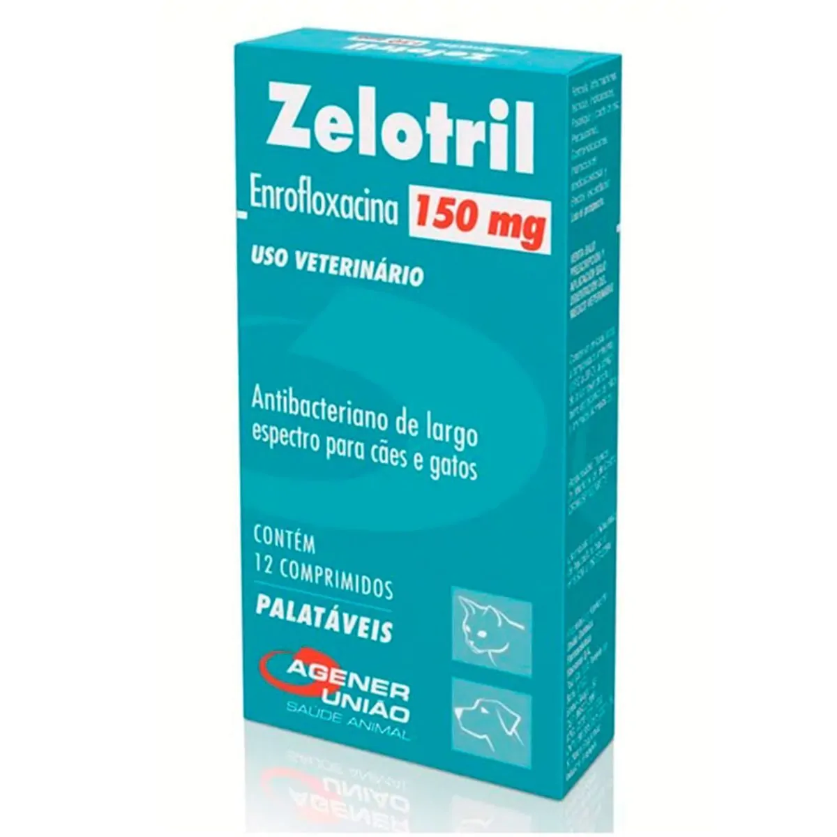 Zelotril com 12 Comp Agener 150mg