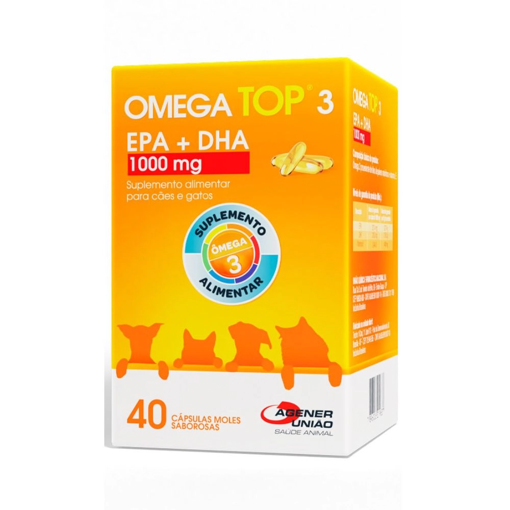 Omegatop 500 40 Capsulas
