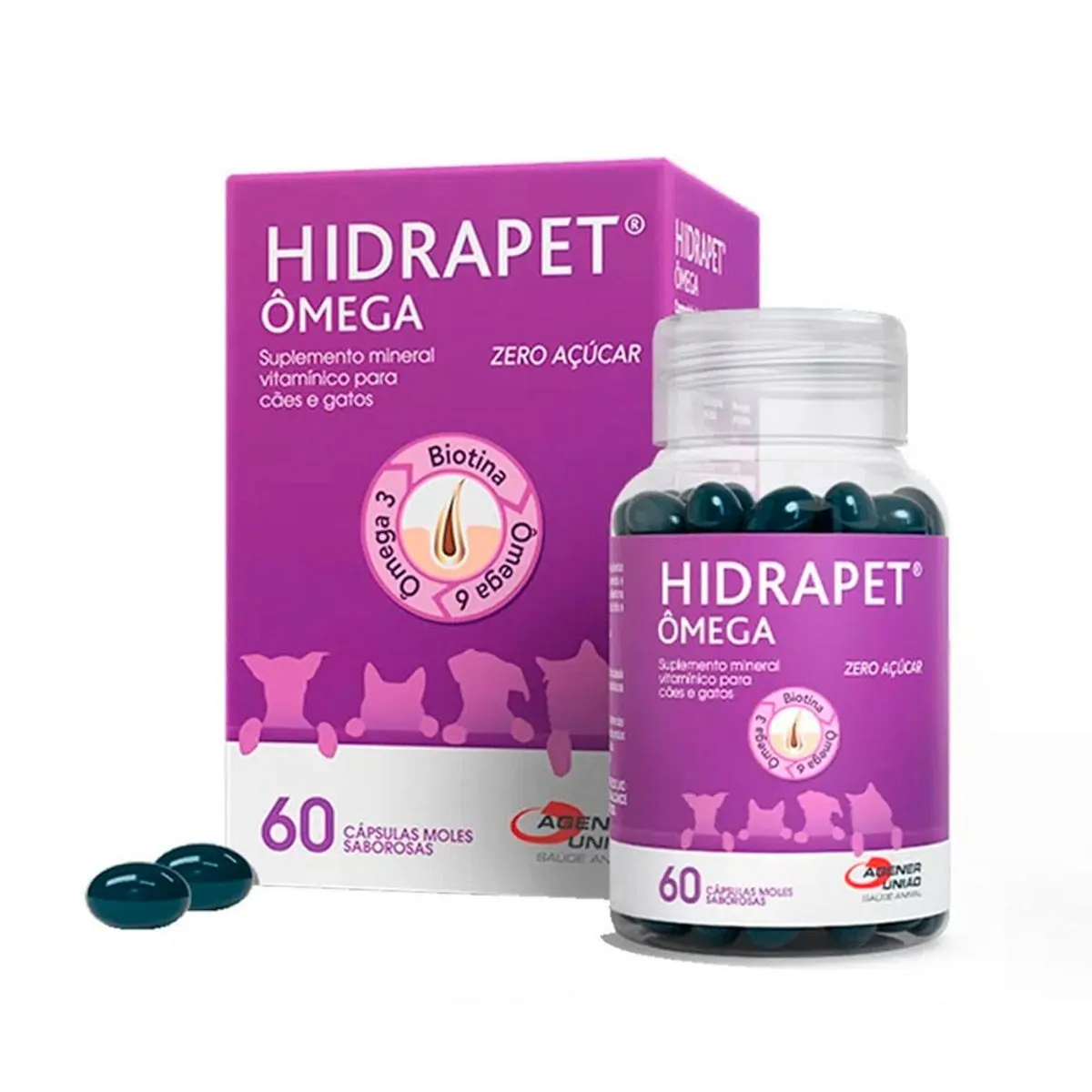Hidrapet Omega X 60 Capsulas