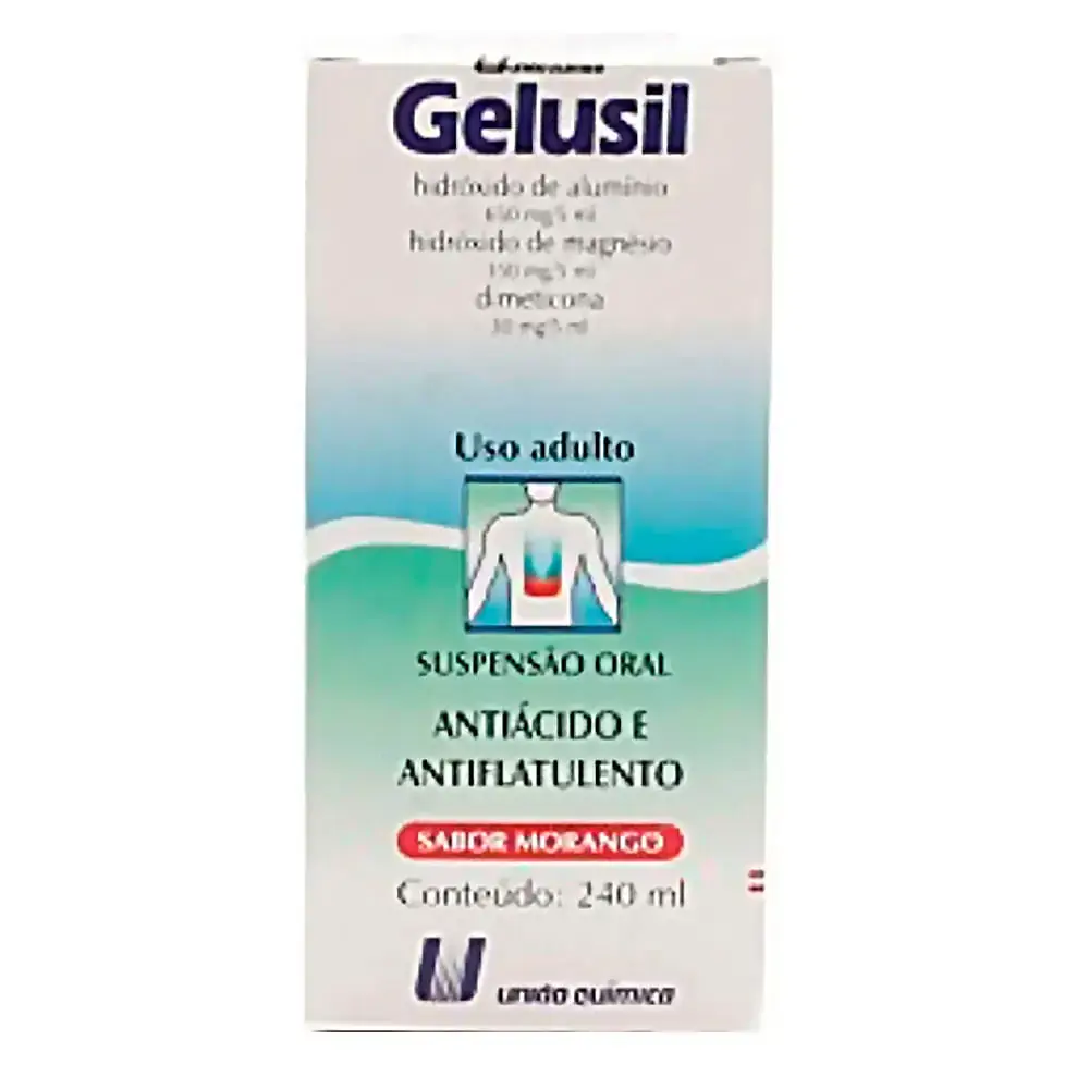 Gelusil M Sb Morango