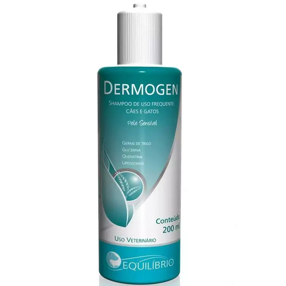 Shampoo Dermogen Cães e Gatos Agener 200ml