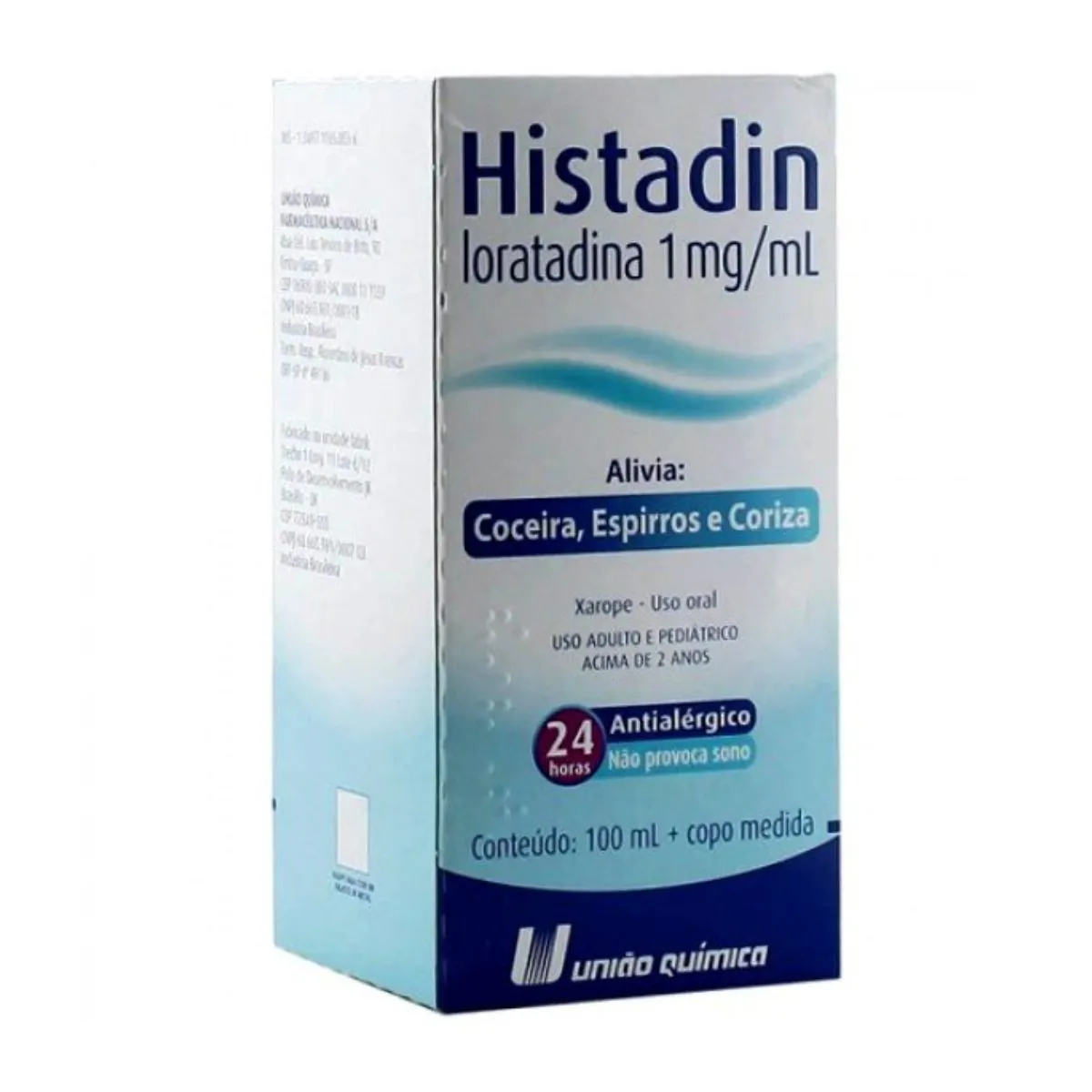 Histadin Xarope 1 mg/ml com 100 ml