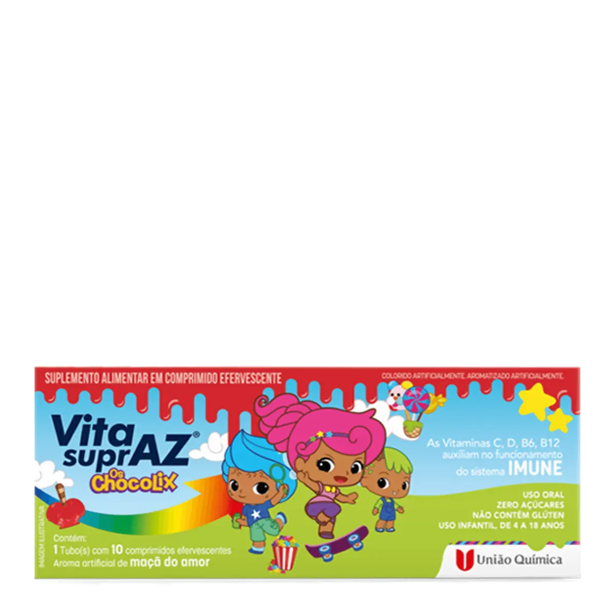 Vitasupraz Chocolix Com Eferv X10 Al