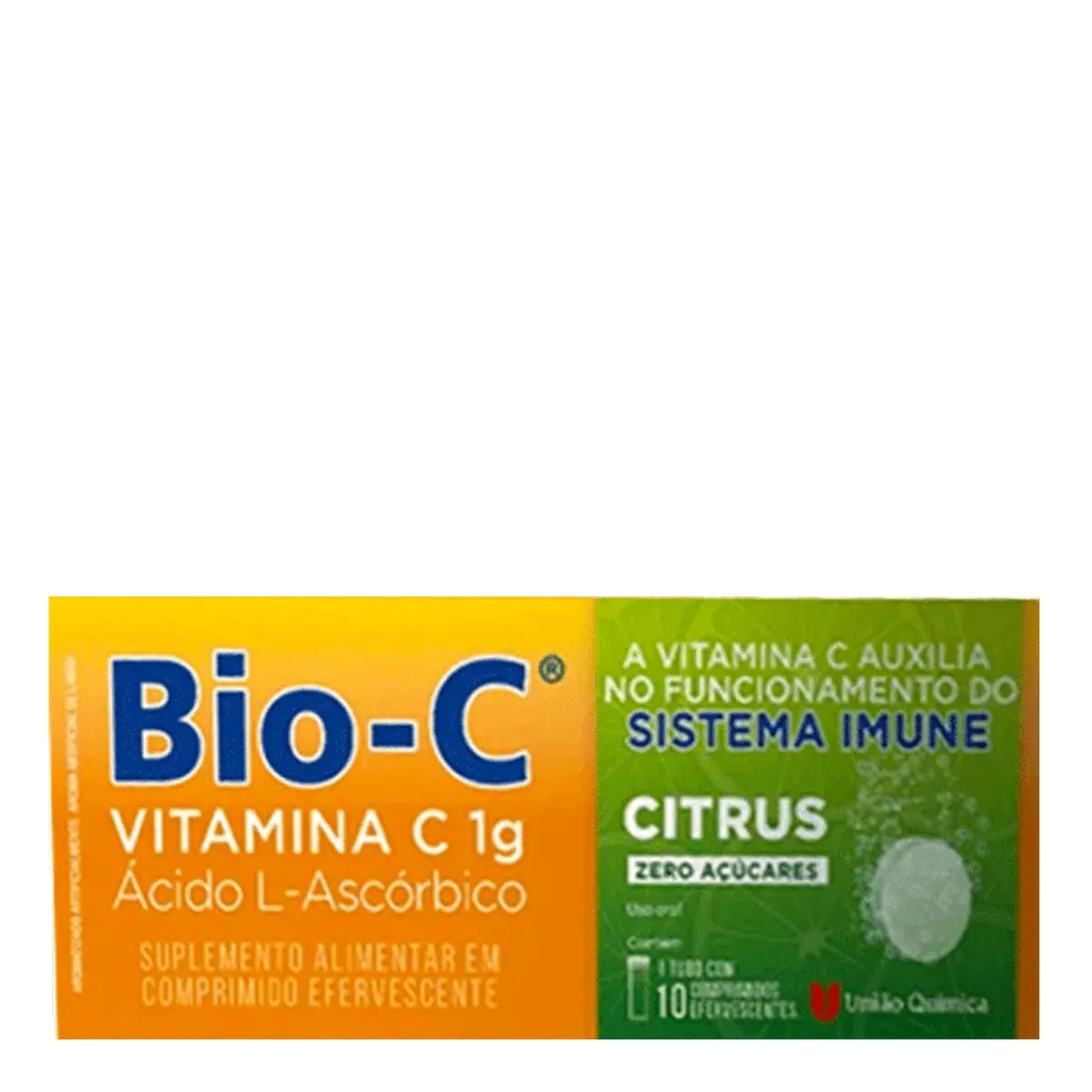 Vitamina C Bio C 1g Sabor Citrus 10 Comprimidos Efervescentes