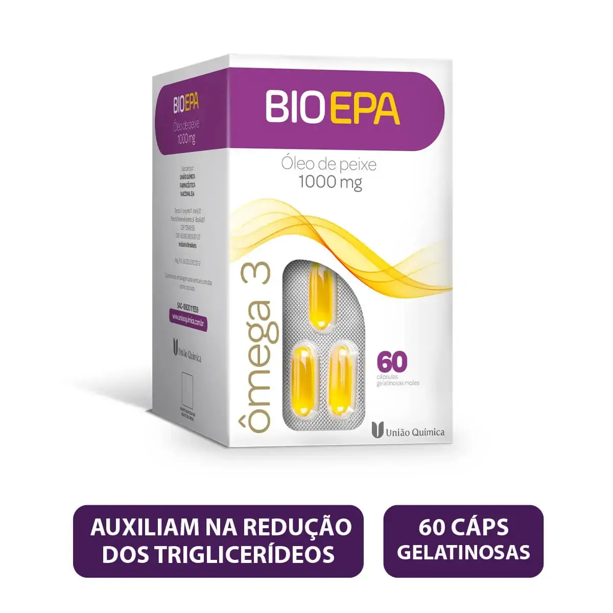 Bio Epa Oleo De Peixe Com 60 Capsulas