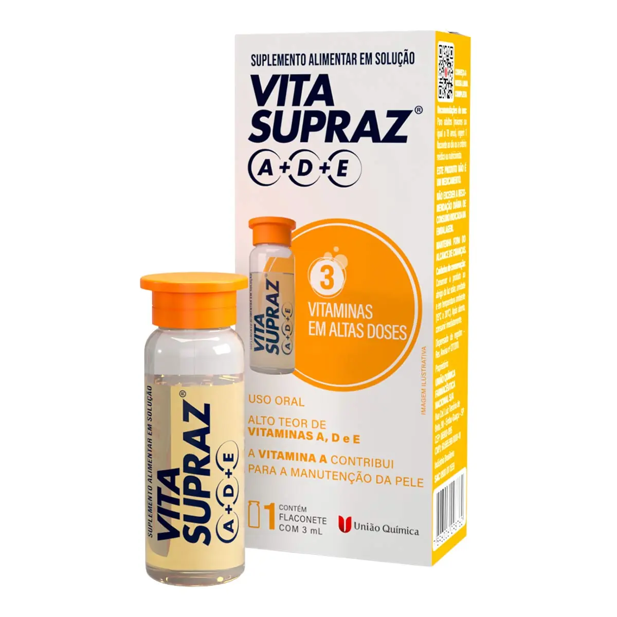 Vita Supraz A D E Flac 3ml Al