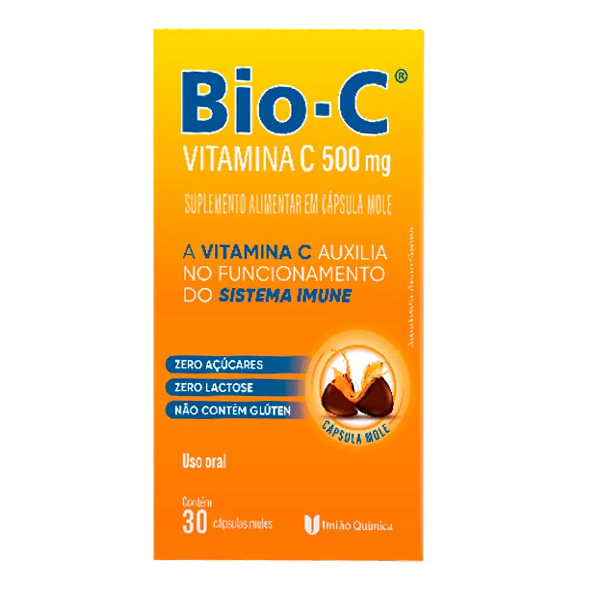 Vitamina C Bio C 500mg C/30 Caps