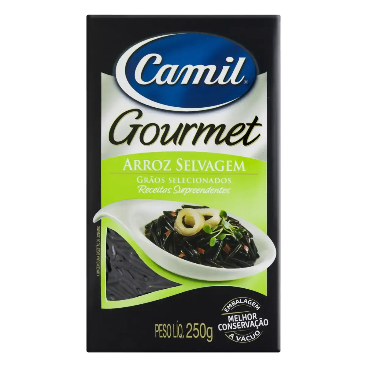 Arroz Selvagem Camil Gourmet Caixa 250g