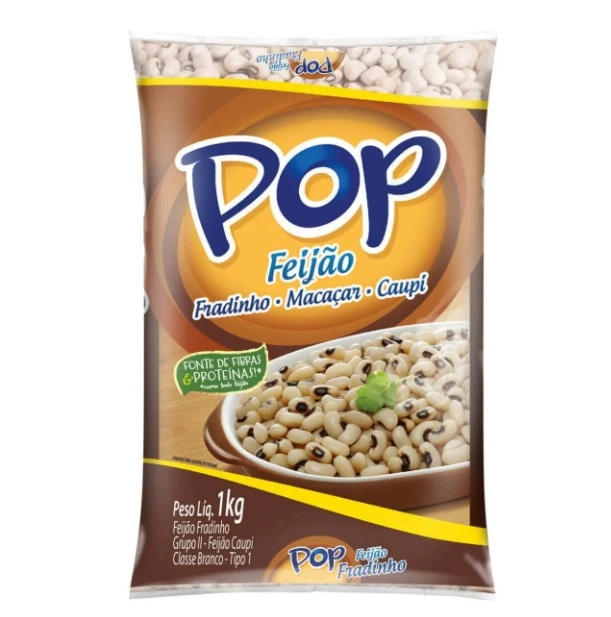 Feijao Carioca Pop 1kg