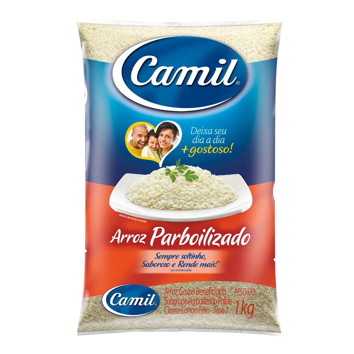 Arroz Parboilizado Longo-fino Tipo Camil Todo Dia 5 Kg