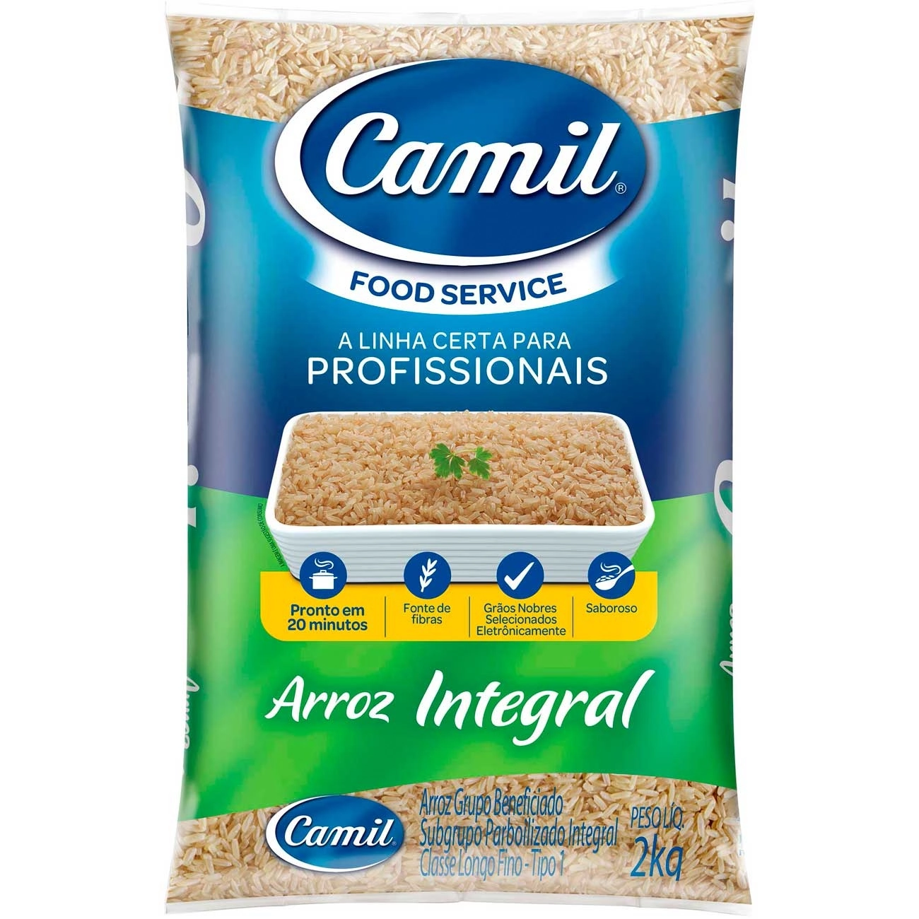 Arroz Integral Camil Food Service 5/2kg