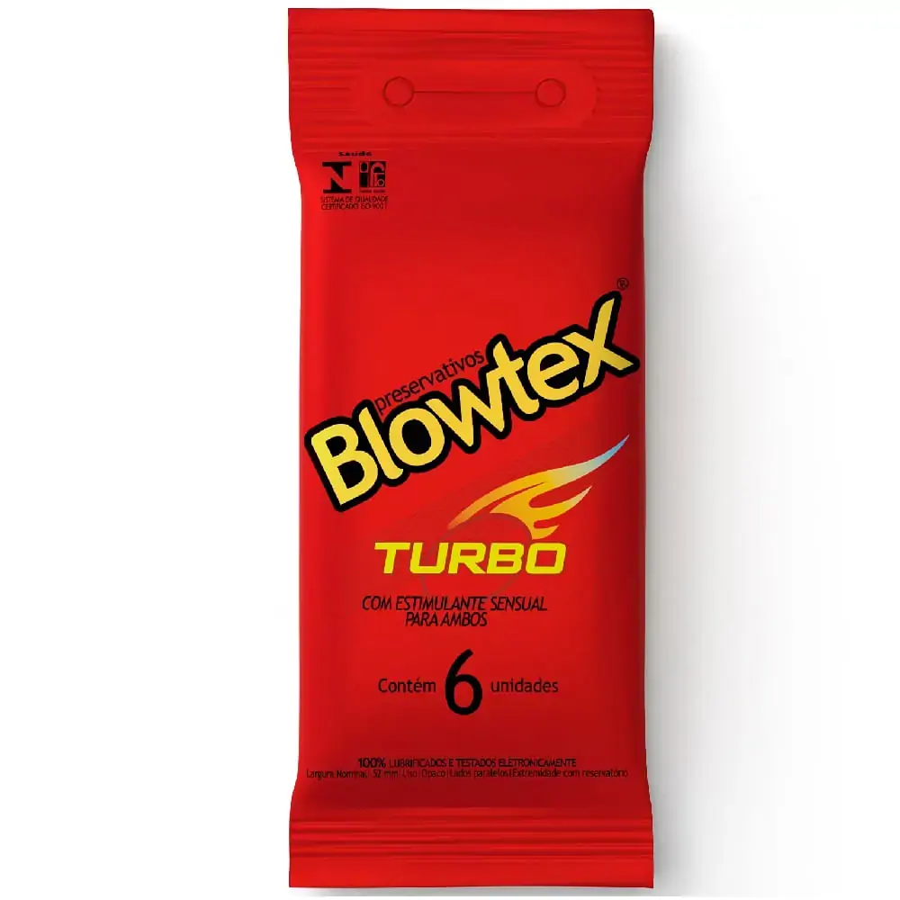 Preservativo Turbo Blowtex C/6