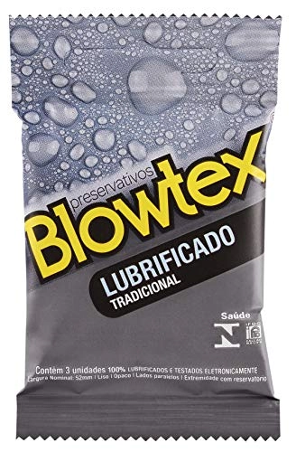 Preservativo Blowtex Lubrificado 3 Unidades