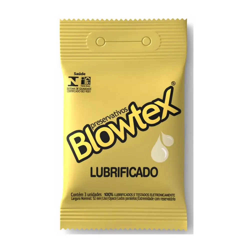 Preservativo Blowtex C/3 Lubrificad