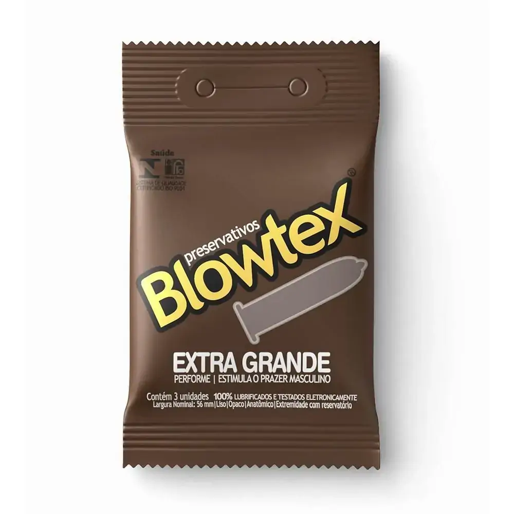 Preservativo Blowtex C/3 Extra Grande Sache