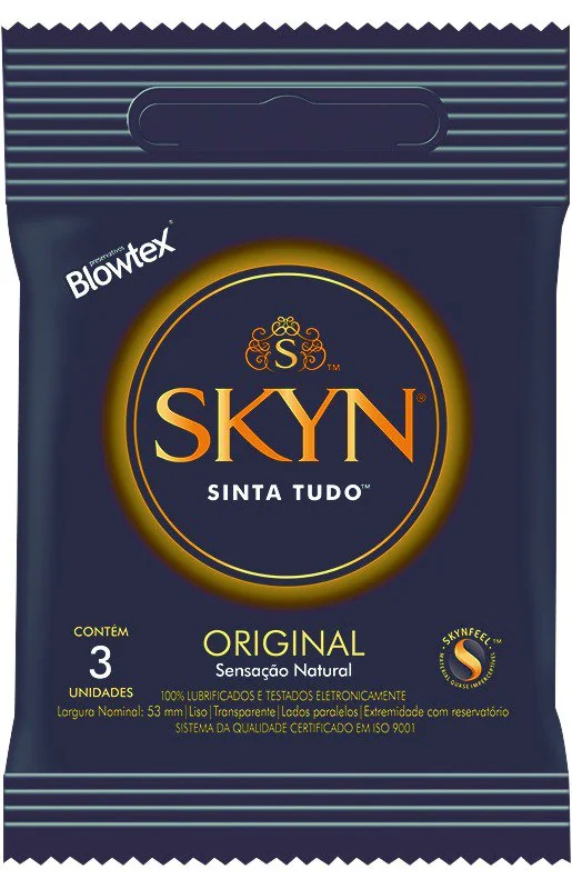 Pres.blowtex C/3 Skyn 12un