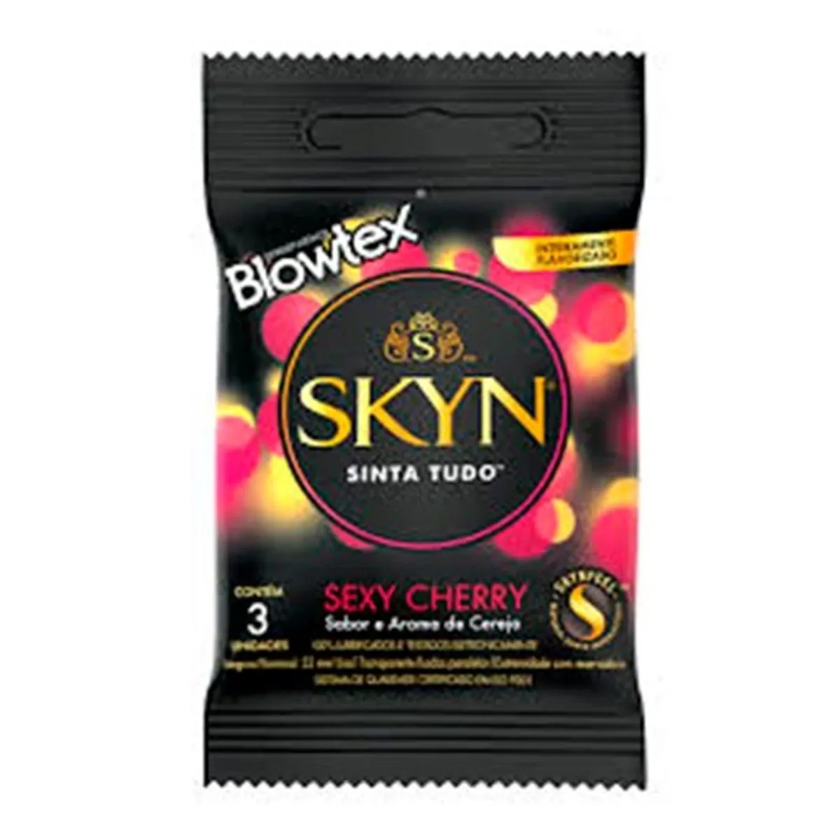 Preservativo SKYN Sexy Cherry 3 Unidades